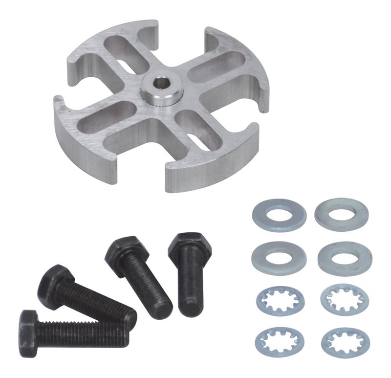 Flex-a-lite Mill Finish 1/2" Fan Spacer Kit (14544/106786)